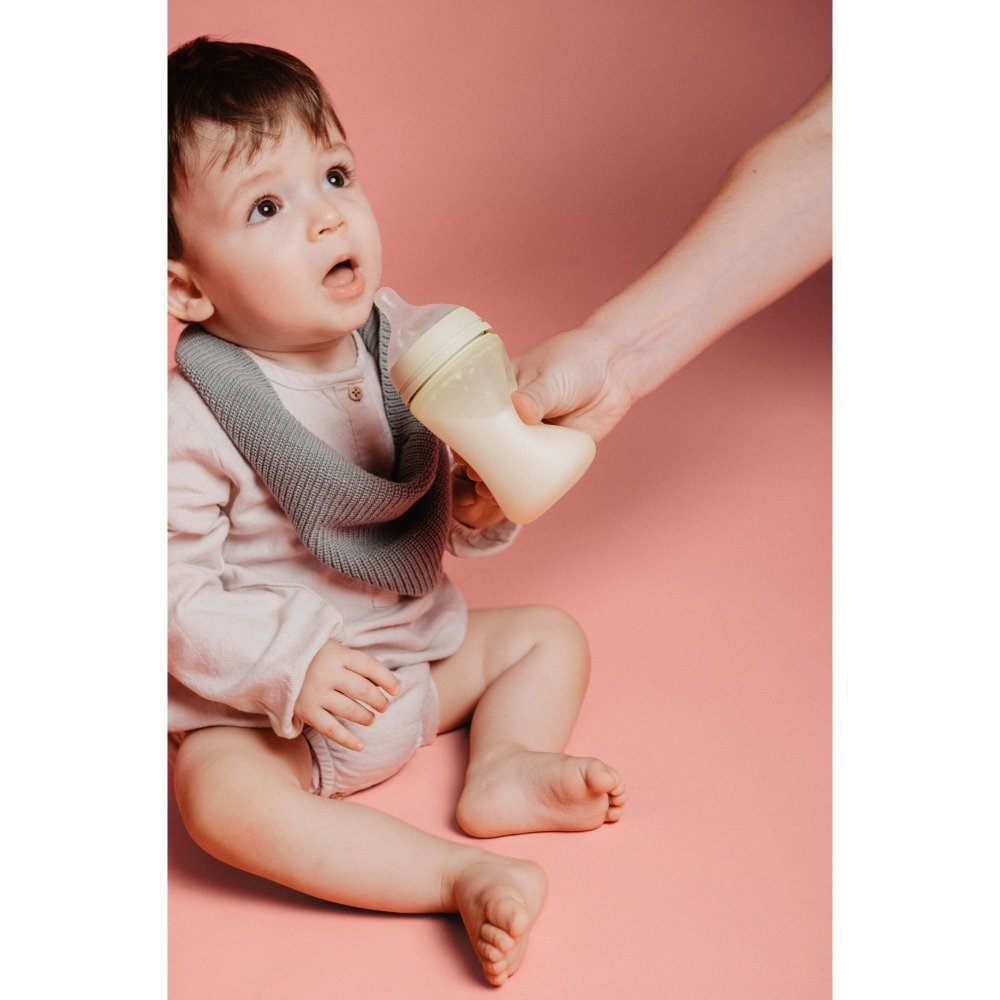 Biberon silicone tétine SX PRO M 240ML rose Suavinex