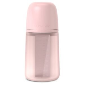 Biberon silicone tétine SX PRO M 240ML rose Suavinex