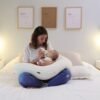 Coussin d'allaitement et de grossesse Multirelax Candide beige