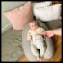 Coussin d'allaitement et de grossesse Multirelax Candide gris lapin