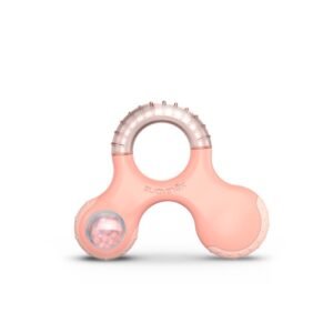 Anneau dentition hochet rose Suavinex +6mois