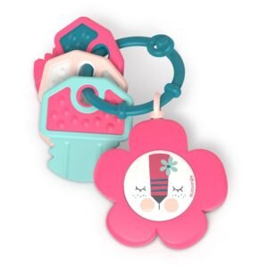 Anneau dentition musical rose Suavinex +0mois