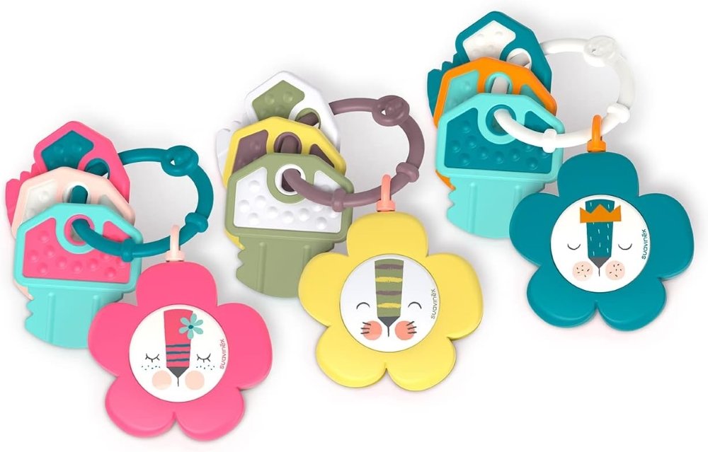 Anneau dentition musical vert Suavinex +0mois