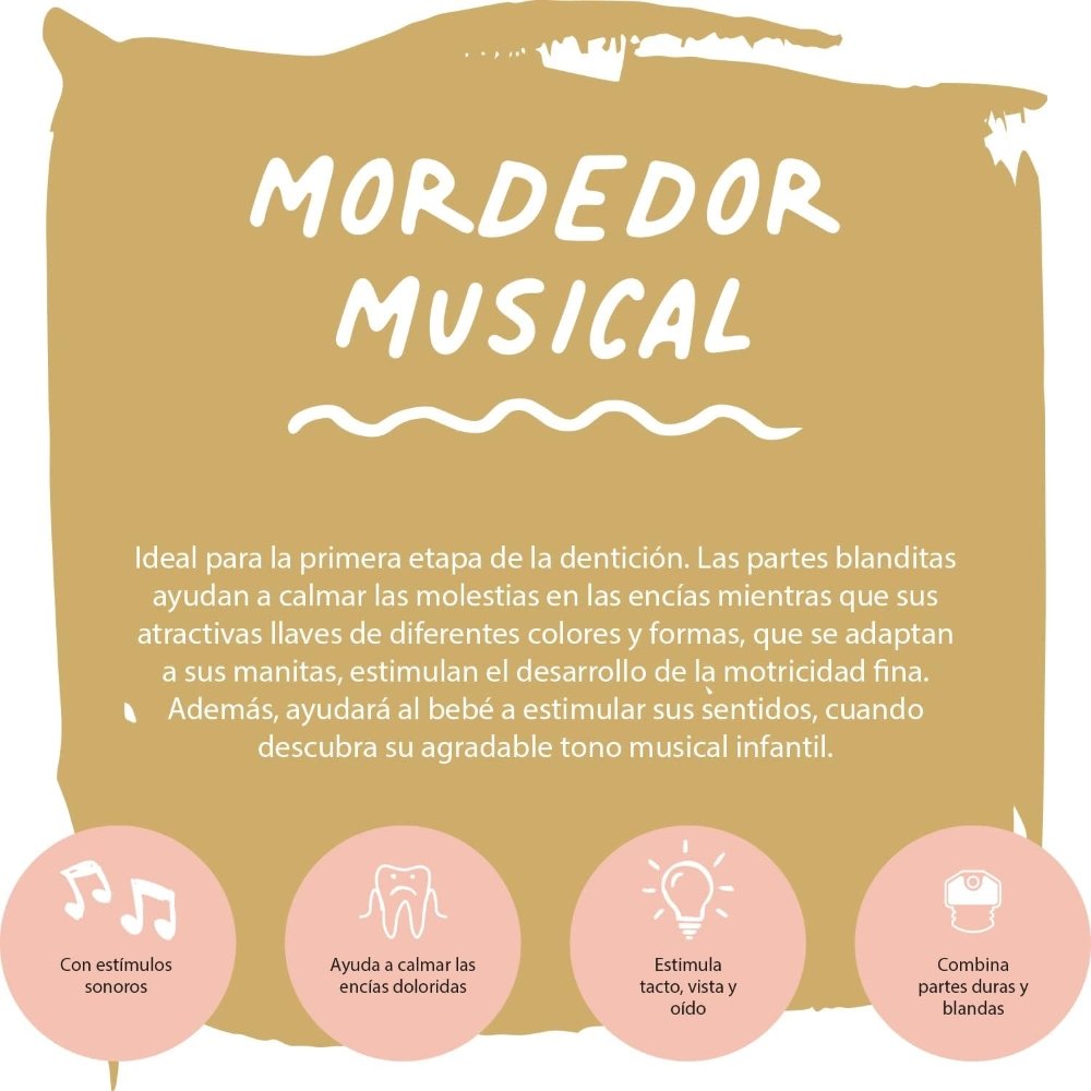 Anneau dentition musical vert Suavinex +0mois