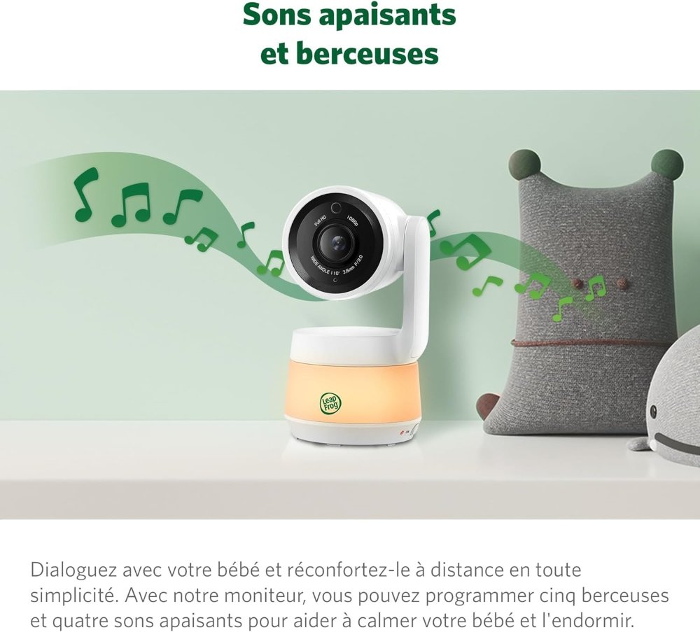 Babyphone vidéo wifi Leapgrog
