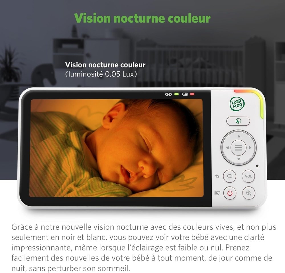 Babyphone vidéo wifi Leapgrog