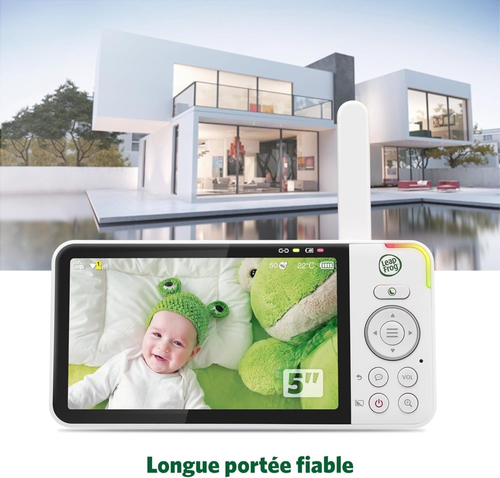 Babyphone vidéo wifi Leapgrog
