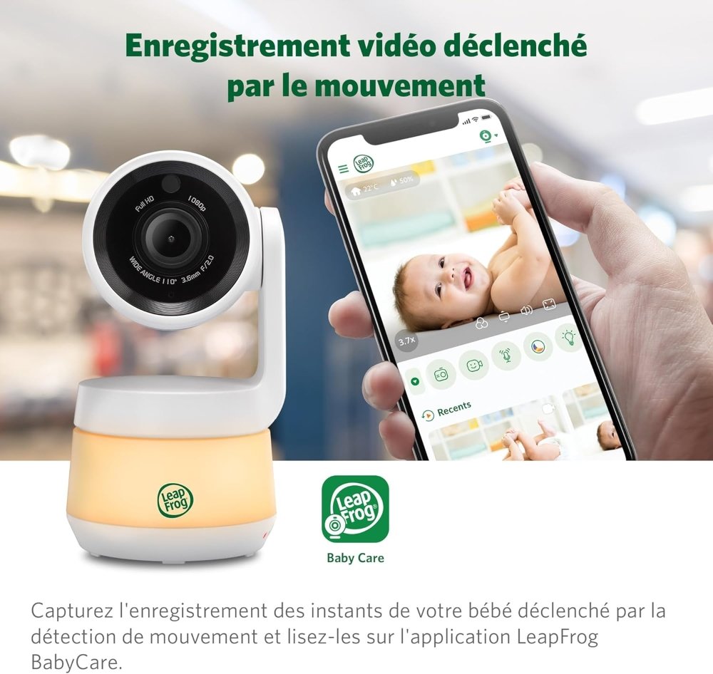 Babyphone vidéo wifi Leapgrog
