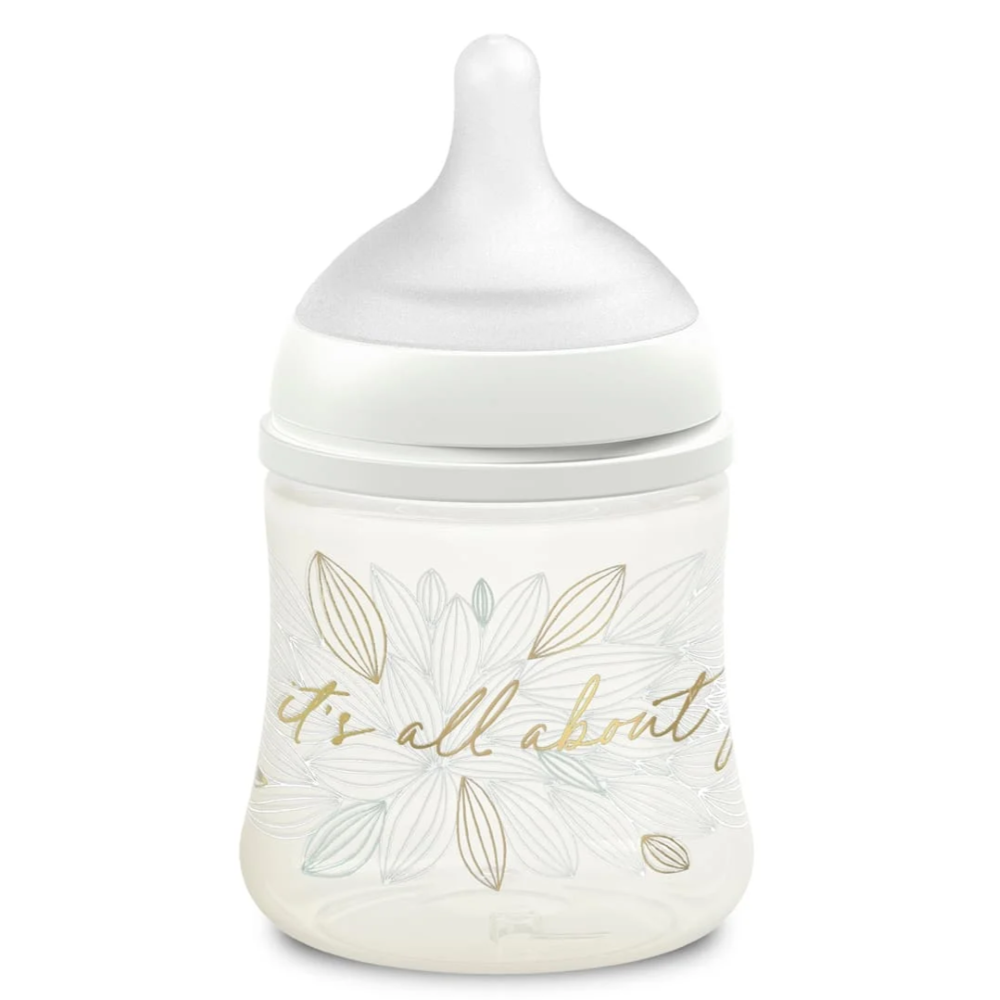 Biberon Premium Gold SX PRO débit S 150ML gris Suavinex