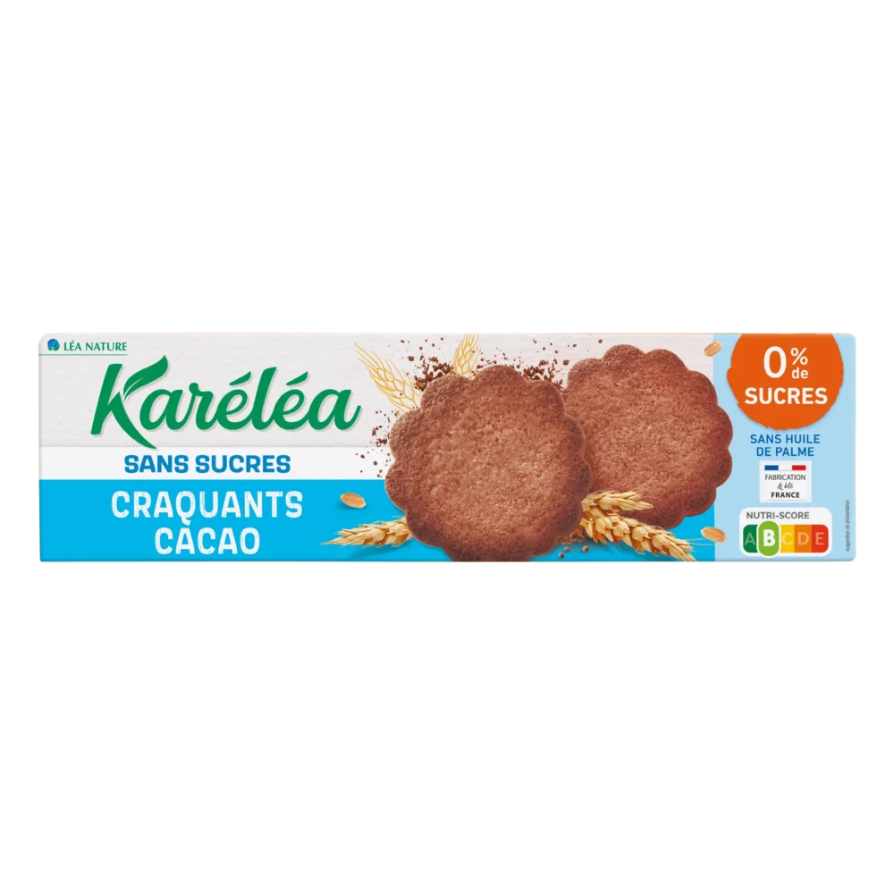 Biscuits Craquants Cacao Karéléa
