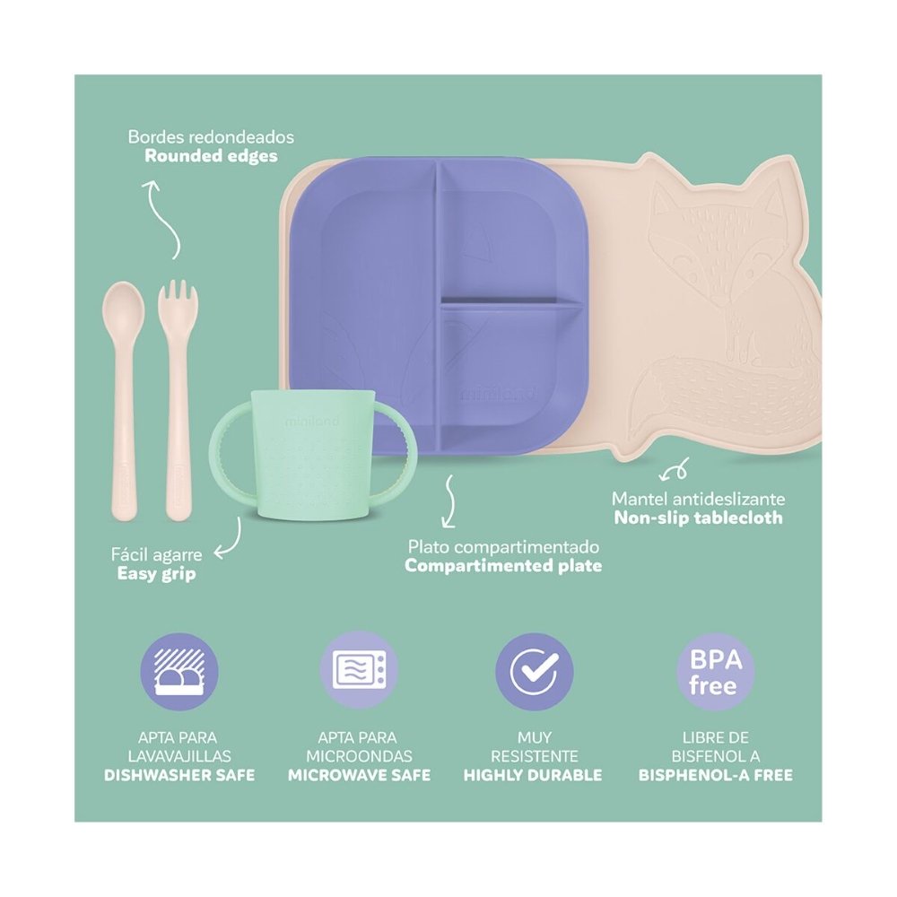 Coffret repas nuit Miniland