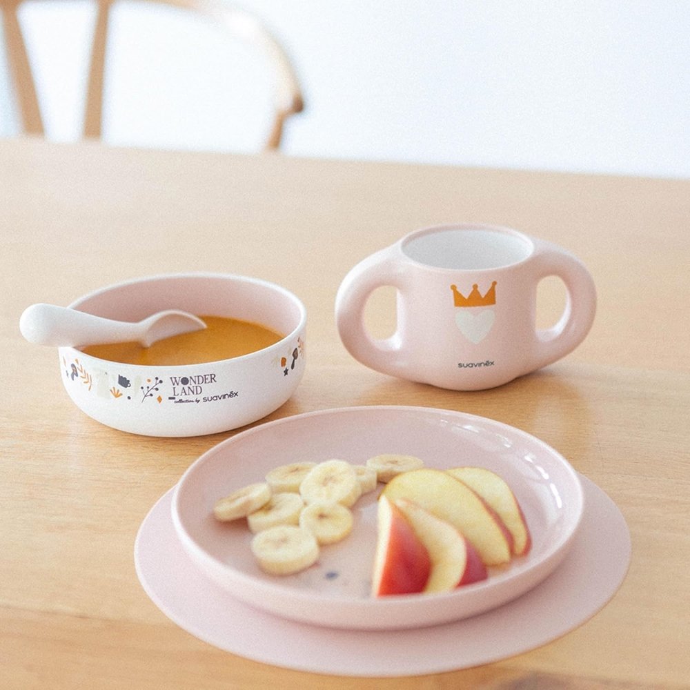Coffret repas wonderland rose Suavinex