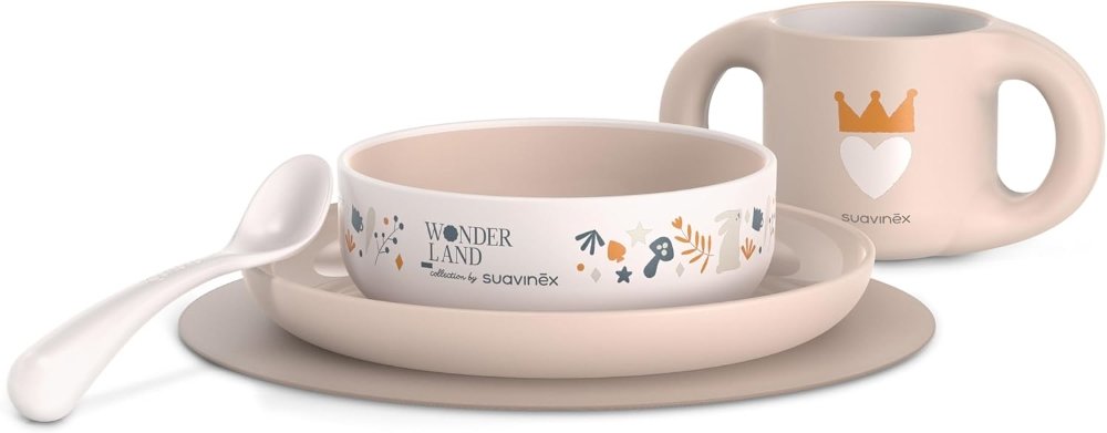 Coffret repas wonderland rose Suavinex