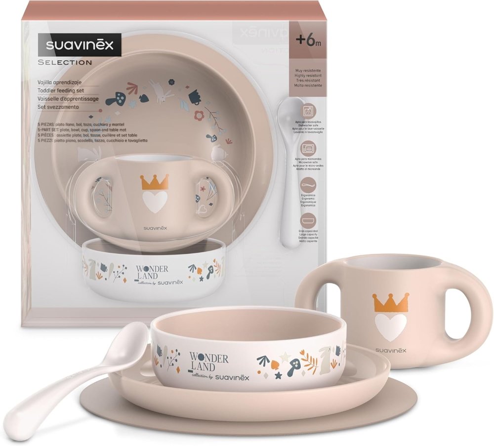 Coffret repas wonderland rose Suavinex