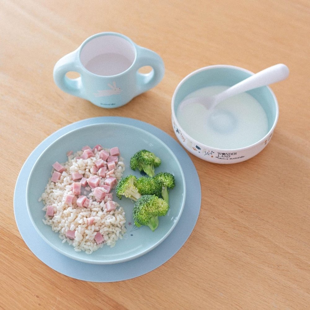 Coffret repas wonderland vert Suavinex