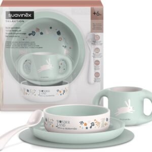Coffret repas wonderland vert Suavinex