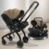 Poussette et Maxicosy Max Copie Doona X Beige