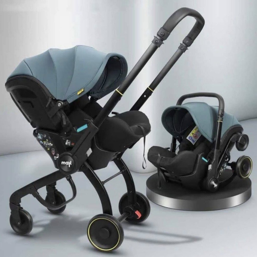 Poussette et Maxicosy Max Copie Doona X Bleu