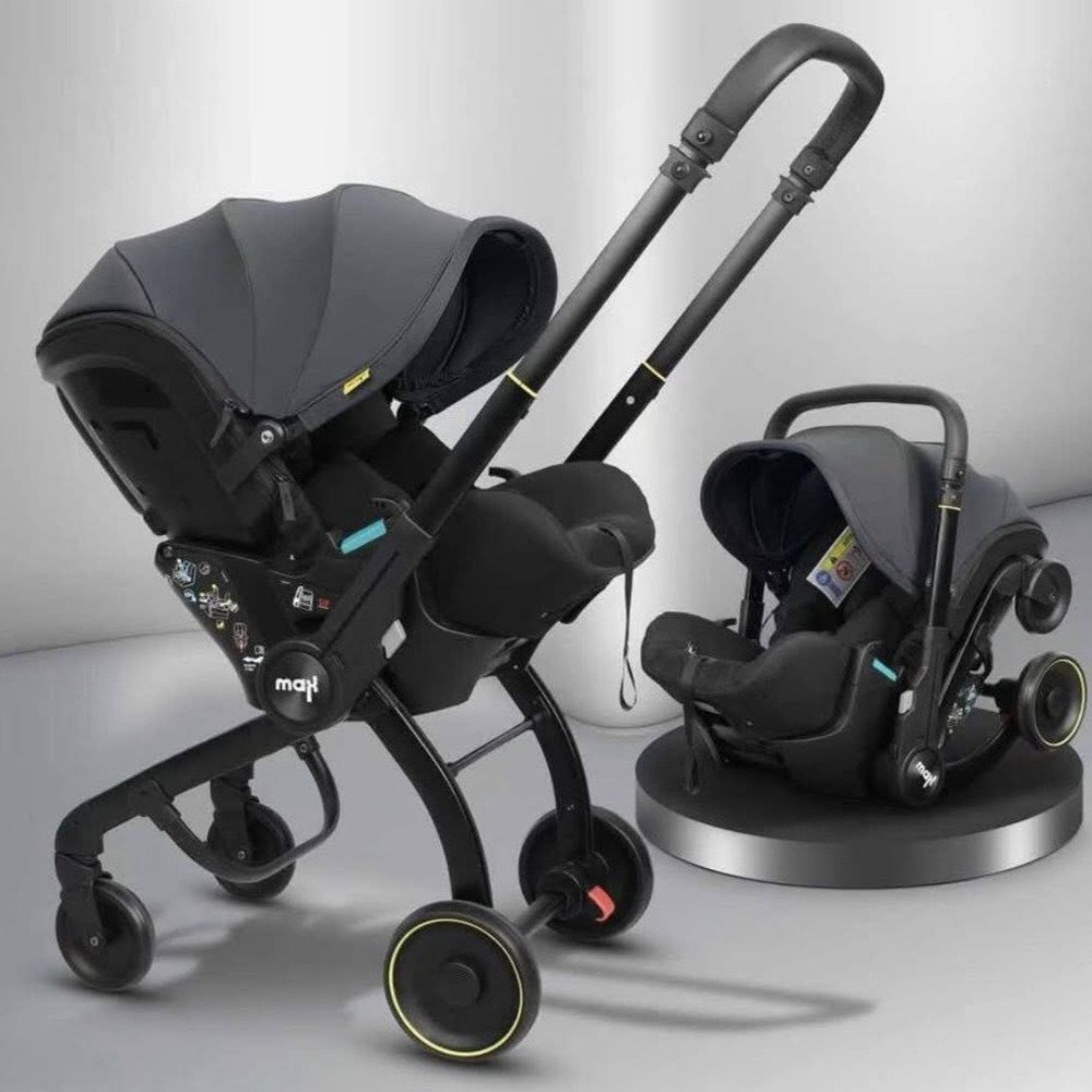 Poussette et Maxicosy Max Copie Doona X Gris