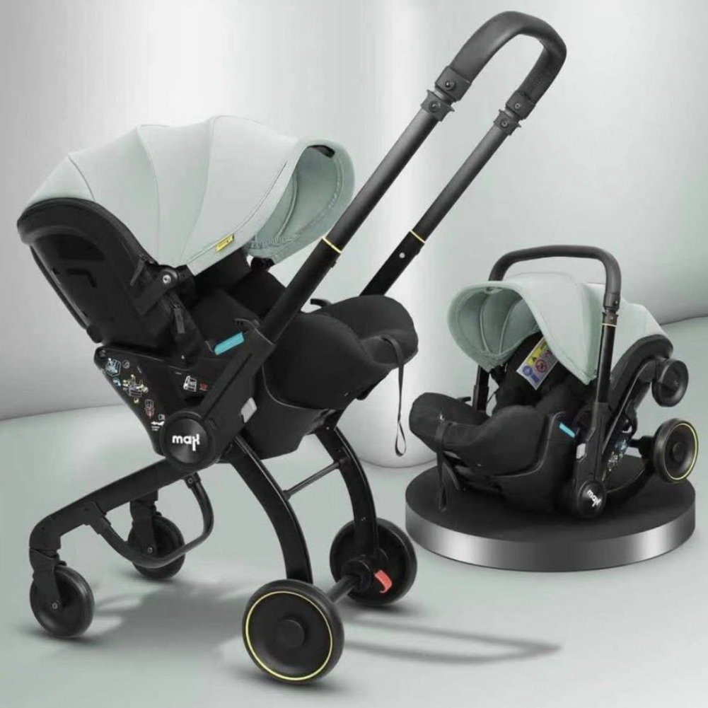 Poussette et Maxicosy Max Copie Doona X Vert