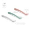 Cuillère en silicone gris Suavinex +4mois