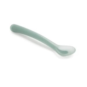 Cuillère en silicone vert Suavinex +4mois