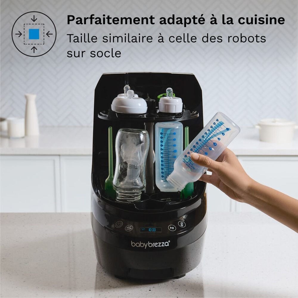 Lave biberons Bottle Washer Pro BabyBrezza noir