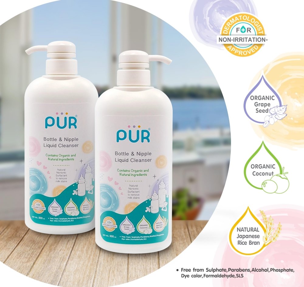 Liquide biberons et tétines Pur 500ML