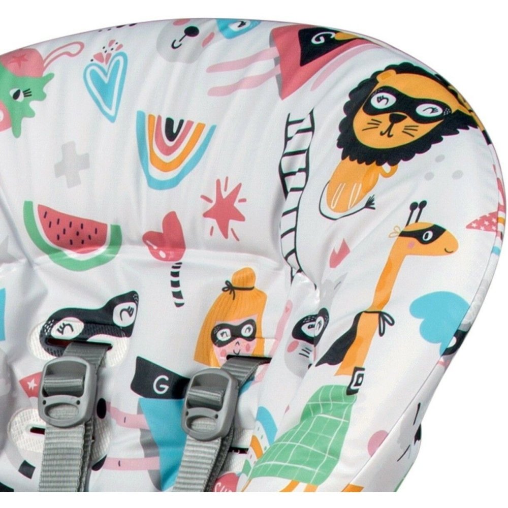 Chaise Haute Prima Pappa Super Girl Pegperego