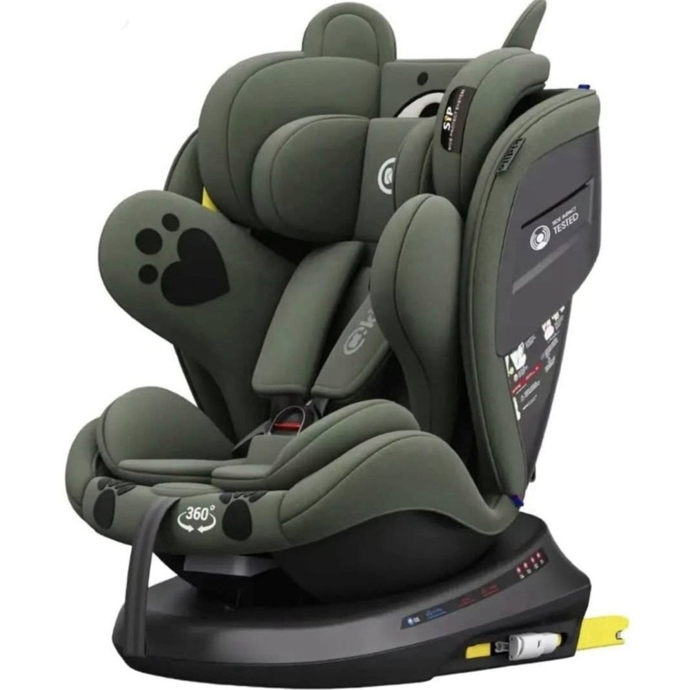 Siège auto Murphy Isofix 360 Kaki Kidilo