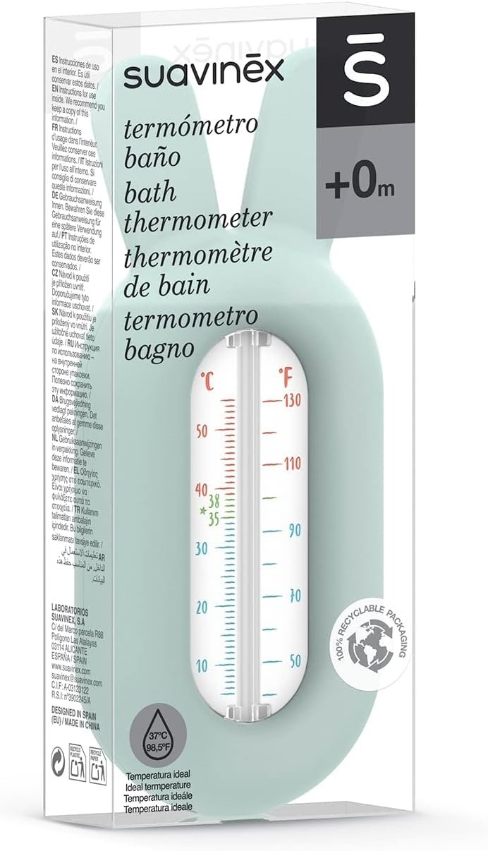 Thermomètre bain vert Suavinex