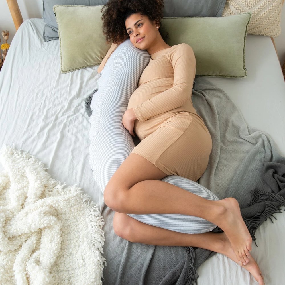 Coussin de grossesse et d'allaitement Buddy classic grey Doomoo