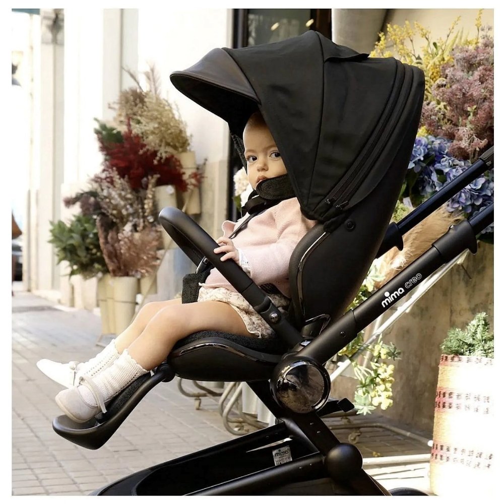 Poussette Nacelle 2en1 Creo Black Mima