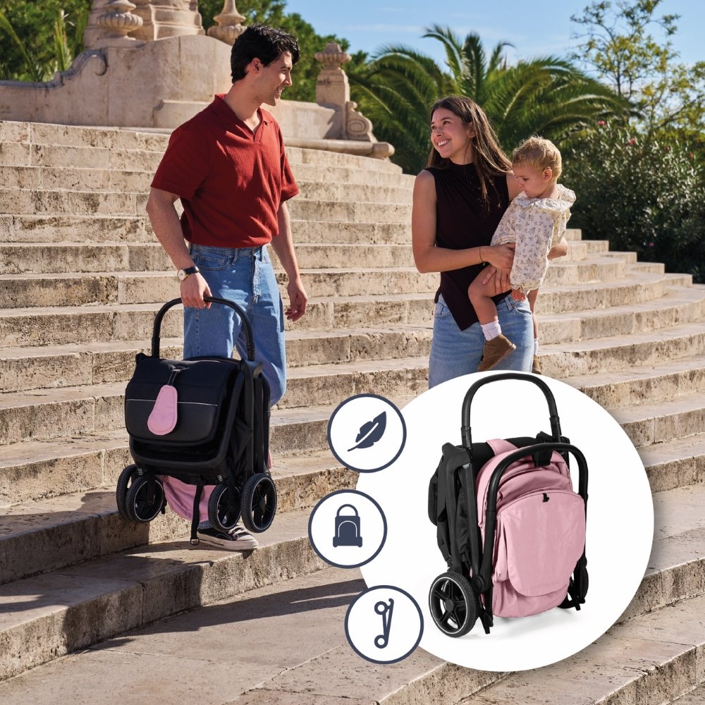 Poussette cabine i Walk Rose Ms Innovaciones