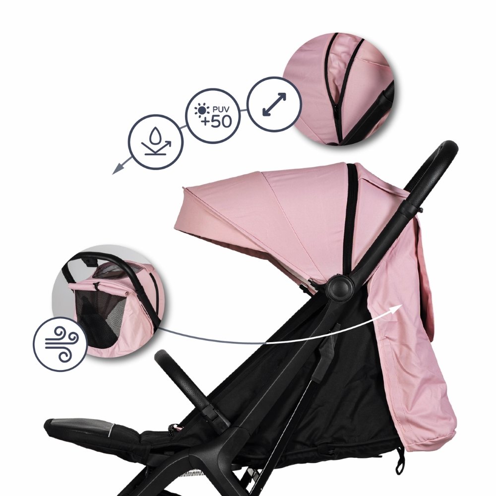 Poussette cabine i Walk Rose Ms Innovaciones