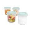 Set de 4 pots de conservation Mint 200Ml Miniland