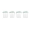 Set de 4 pots de conservation Mint 200Ml Miniland