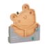 Assiette en bois grenouille Miniland