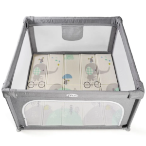 Parc de jeux L 120*120 avec tapis éléphant Ms Innovaciones