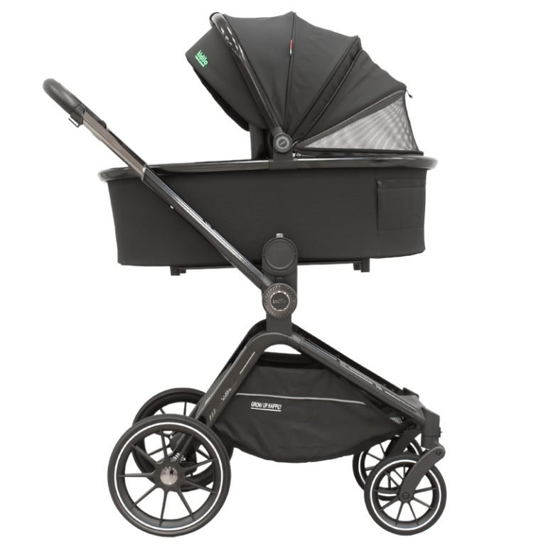Poussette 3en1 noir Kidilo S008