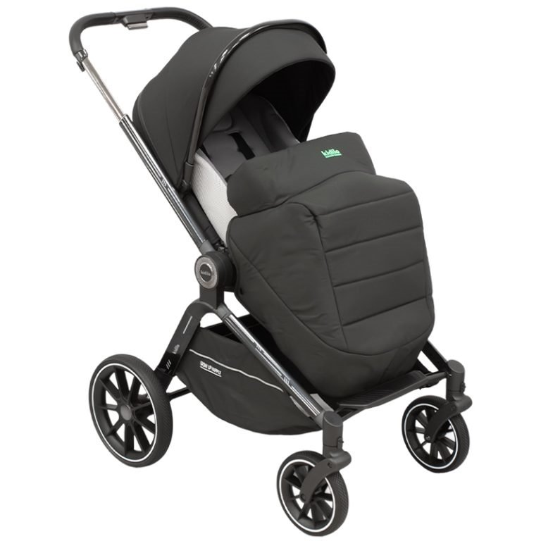 Poussette 3en1 gris Kidilo S008