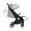 Poussette cabine i Walk Gris Ms Innovaciones