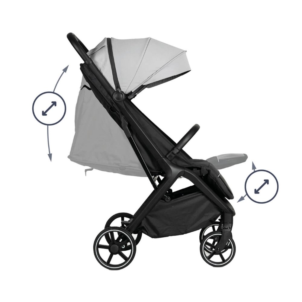 Poussette cabine i Walk Gris Ms Innovaciones