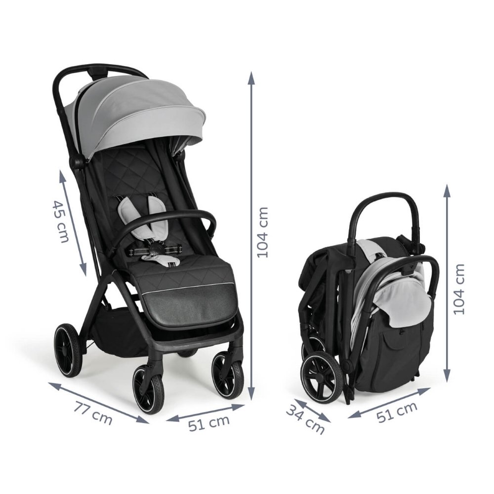 Poussette cabine i Walk Gris Ms Innovaciones