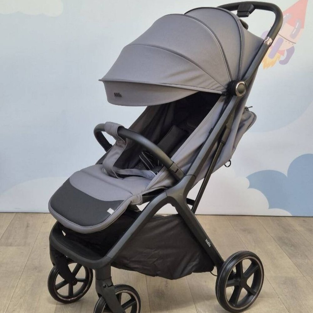 Poussette valise compacte gris C5 Kidilo