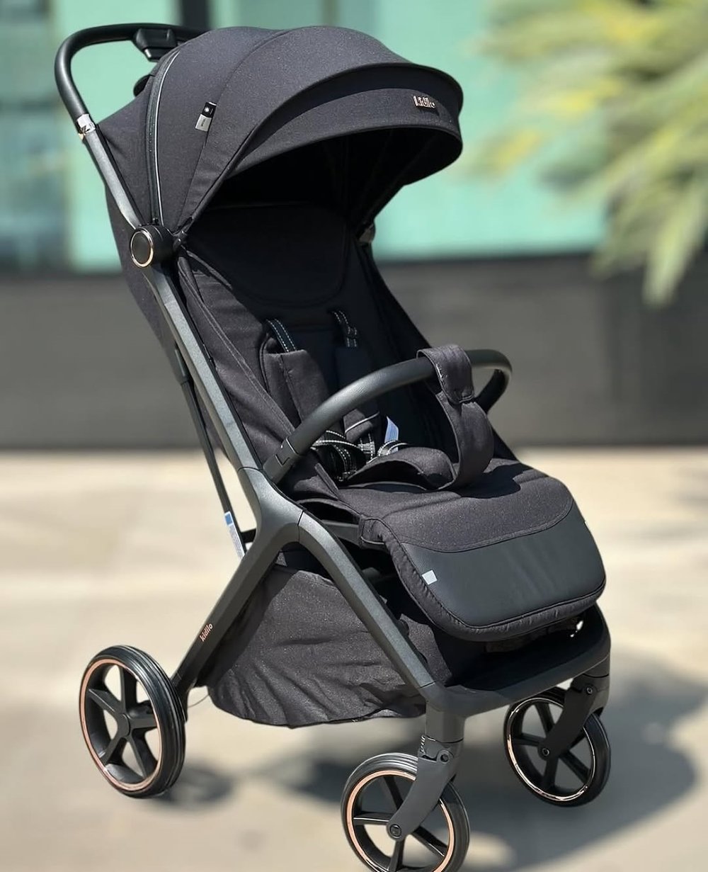 Poussette compacte noir C5 Kidilo