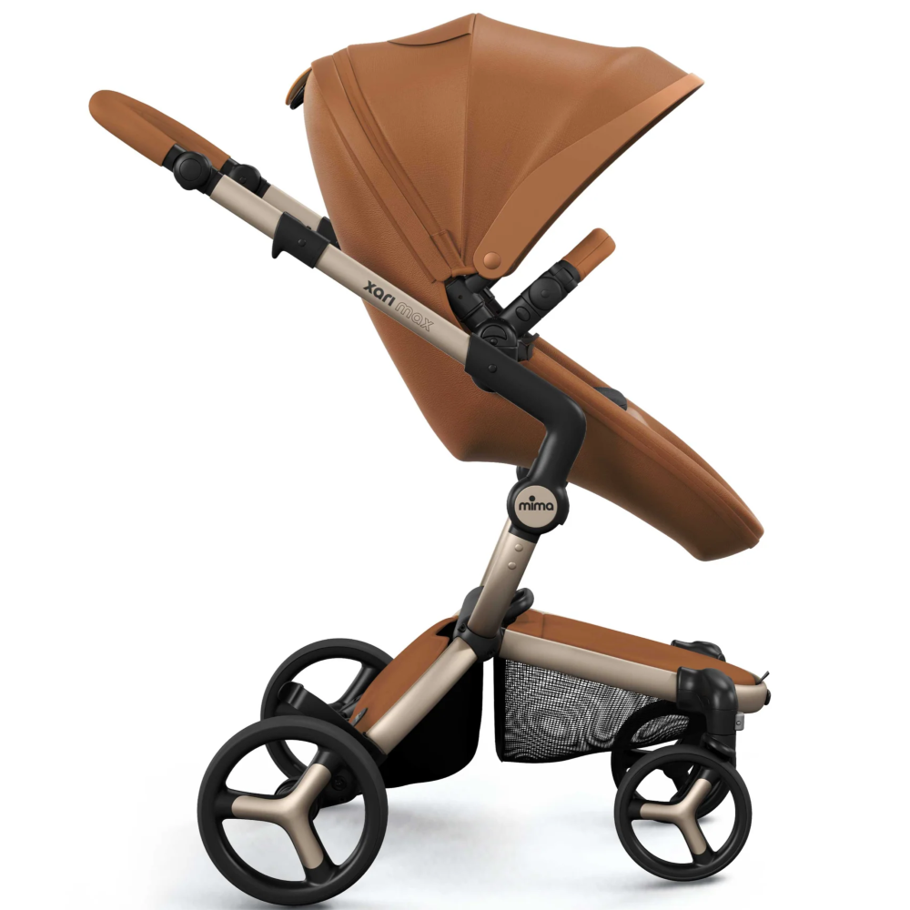 Poussette Mima Xari Max camel champagne