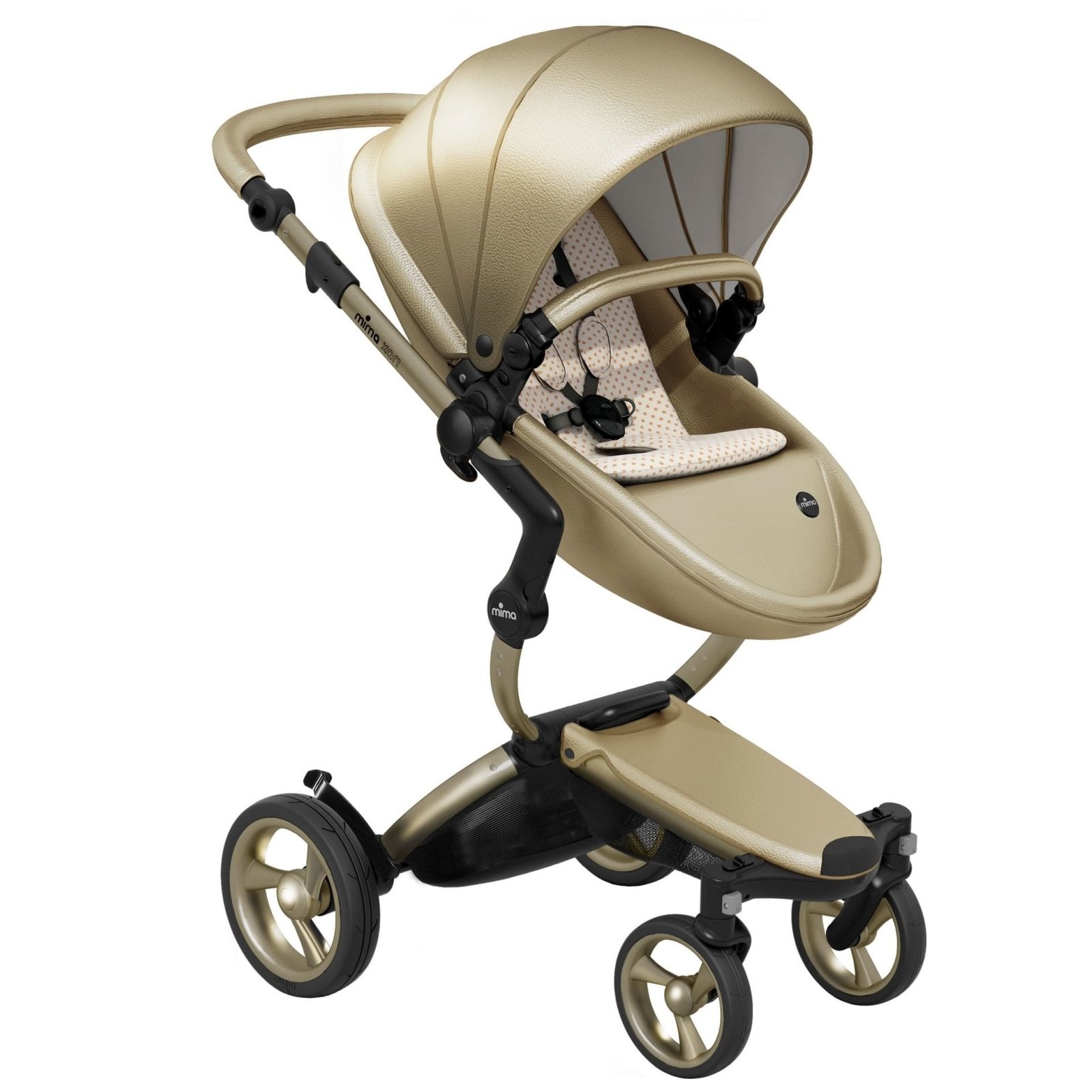 Poussette nacelle Xari Champagne Mima