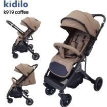 Poussette valise réversible Marron K919 Kidilo