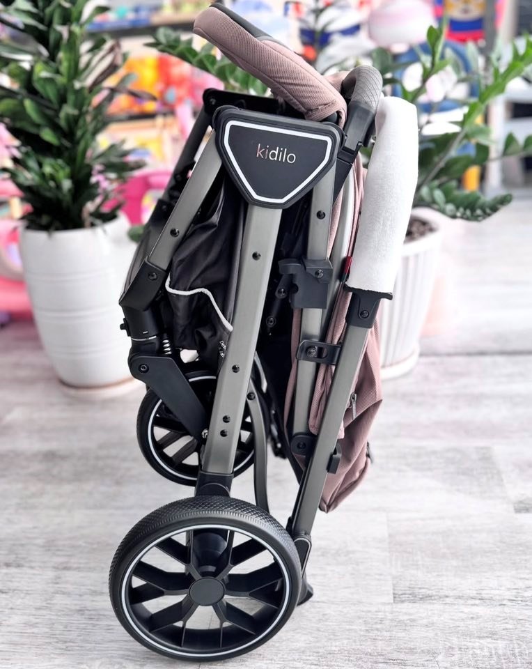 Poussette valise réversible Marron K919 Kidilo